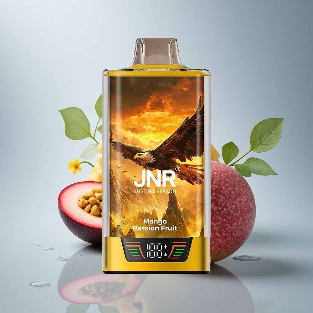 JNR Falcon Pro 28000 Mango Pasijončnica z 5% nikotina, 950mAh baterijo in dvojno mrežno tuljavo