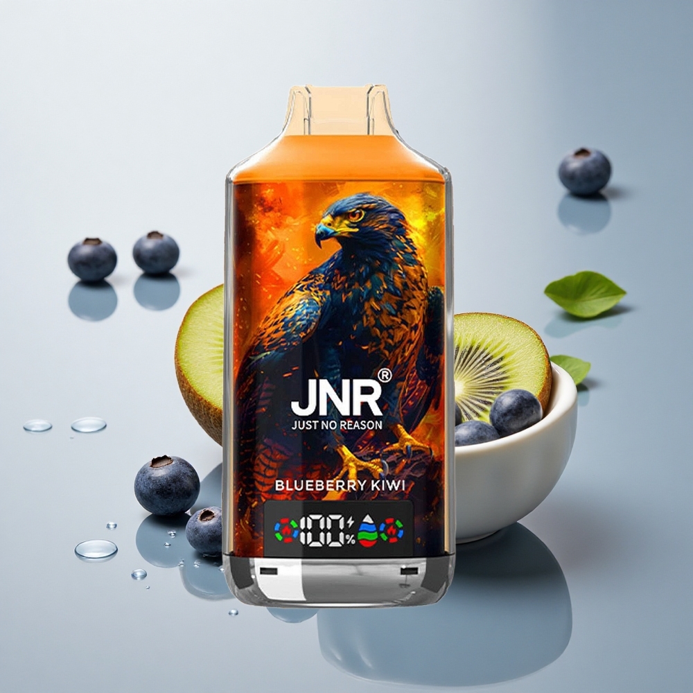 JNR Falcon X 18000 Borovnica Kivi 24ml Dual Mesh Coil