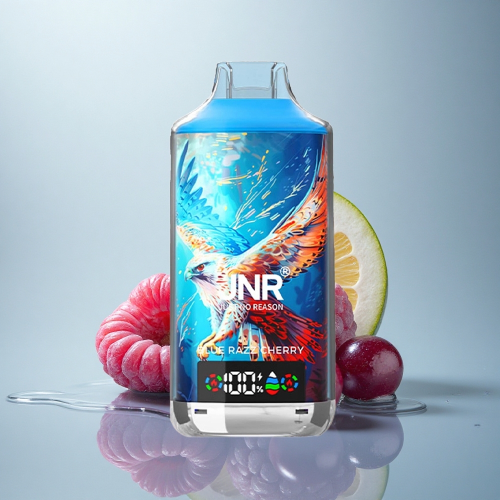 JNR Falcon X 18000 Modra Malha Češnja Dual Mesh Coil 24ml 750mAh