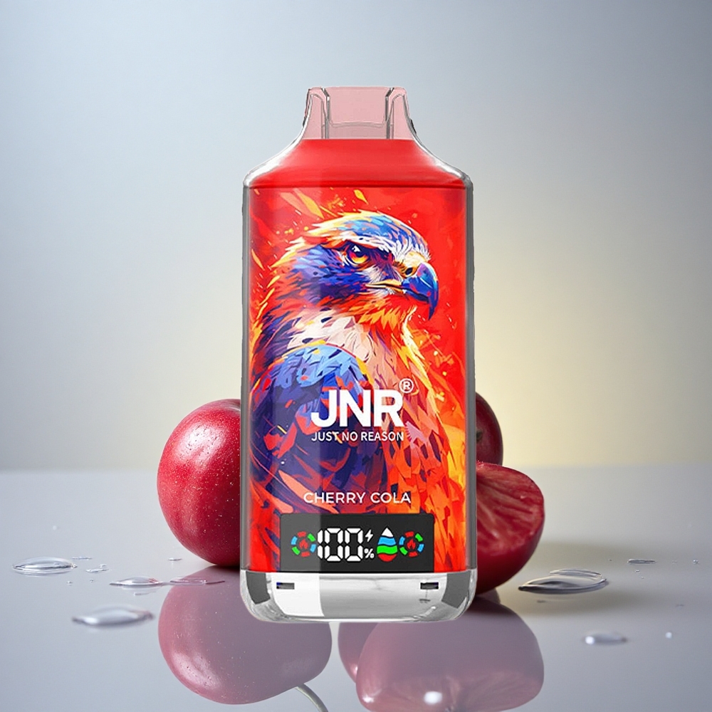 JNR Falcon X 18000 Češnjev Razlog Dual Mesh Coil 24ml 750mAh