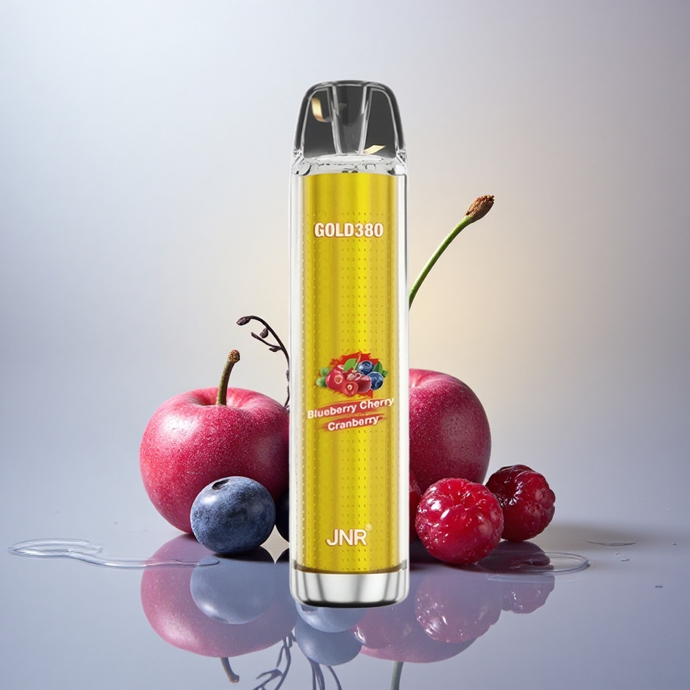 JNR Gold380 6000 Borova Češnja Brusnica 1500mAh 13ml Brez Nikotina