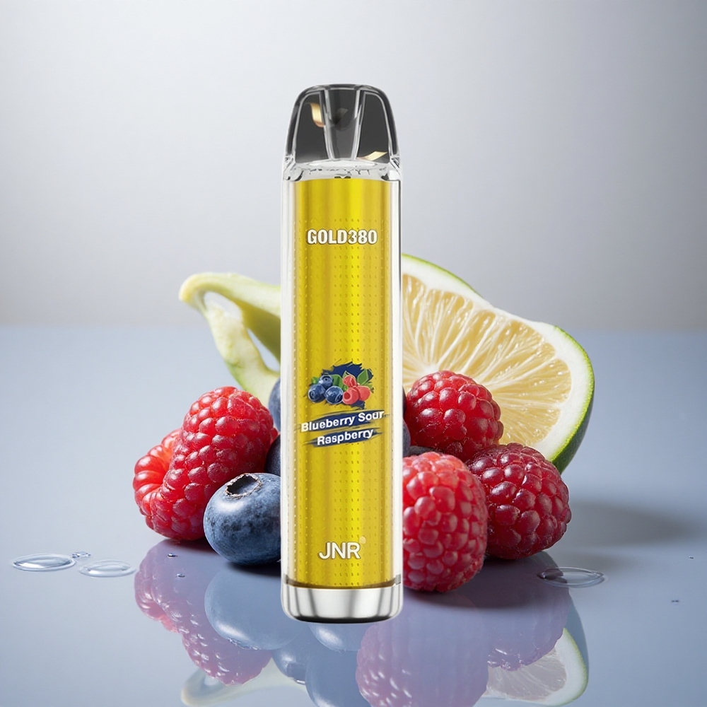 JNR Gold380 6000 Borovična Kiselina Malina 1500mAh Ni Nikotina