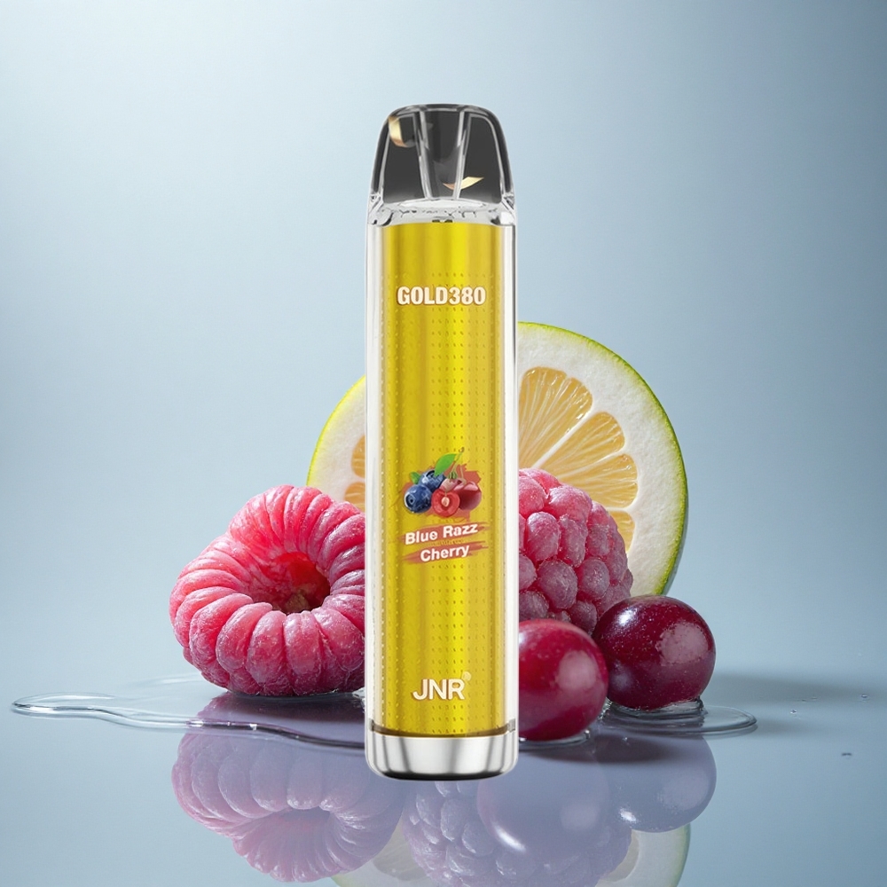 JNR Gold380 6000 Modra Malča Češnja 1500mAh 13ml Brez Nikotina
