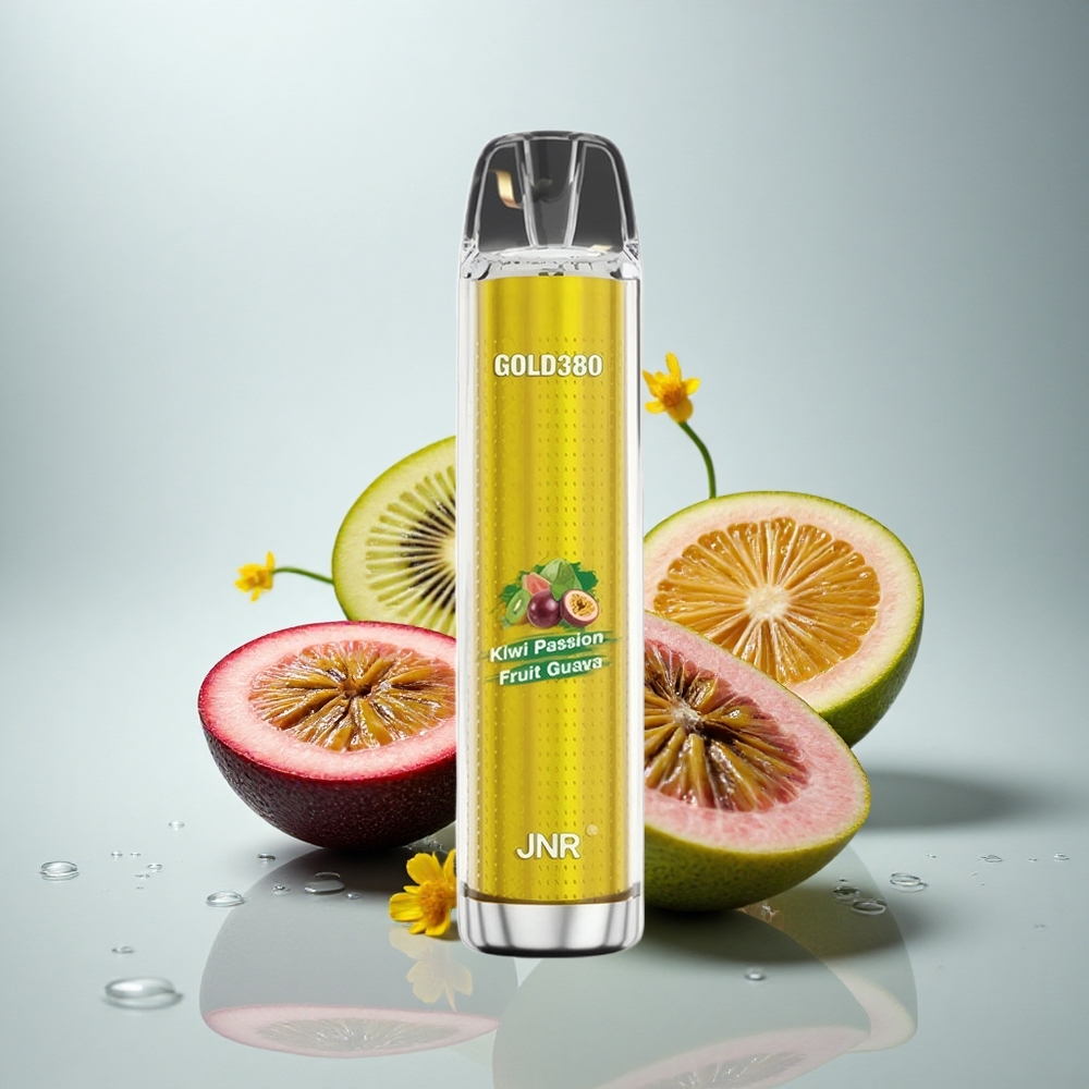 JNR Gold380 6000 Pasijonka Guava Kivi z 1500mAh baterijo in 0%,2%,5% nikotina