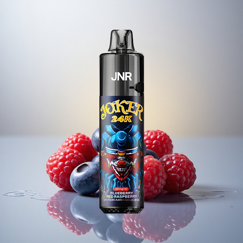 JNR Joker 24K Borova Malina z Vidnimi Nivoji E-tekočine in 800mAh Baterijo
