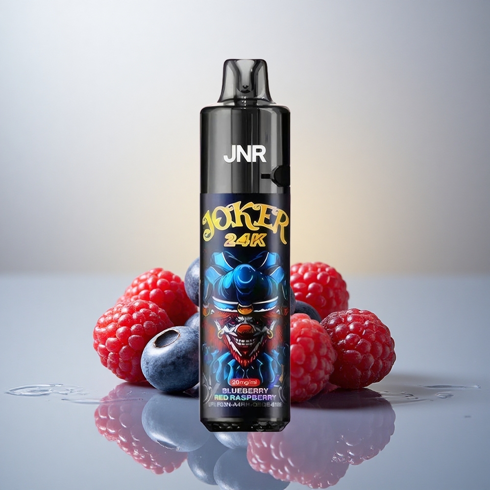 JNR Joker 24K Borova Malina z Vidnimi Nivoji E-tekočine in 800mAh Baterijo