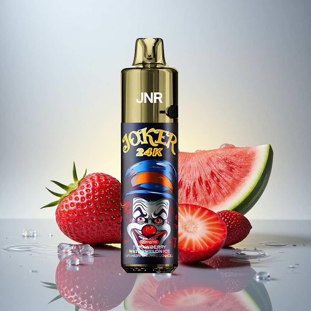 JNR Joker 24K Jagoda Lubenica Led z 2% nikotina in 800mAh baterijo