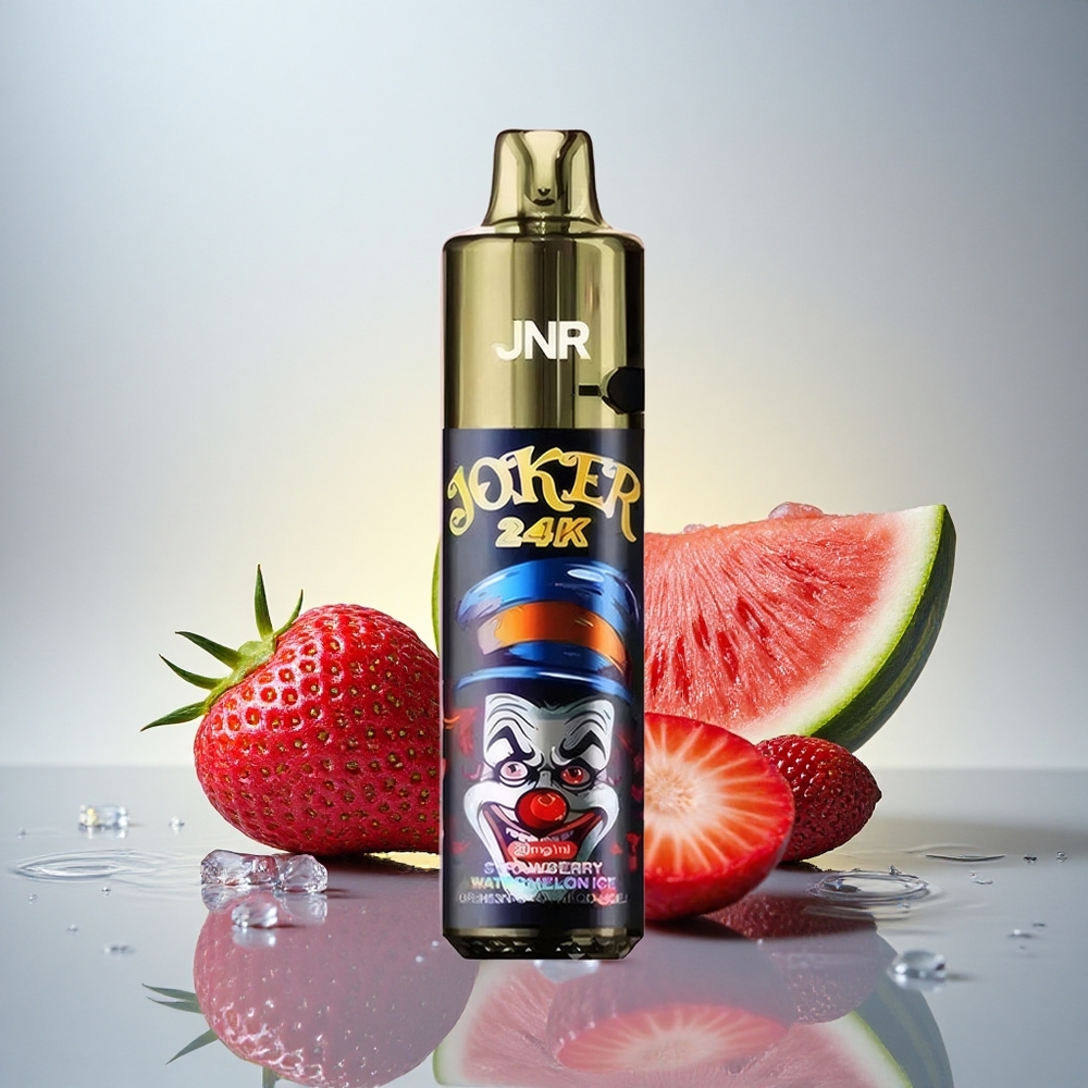 JNR Joker 24K Jagoda Lubenica Led z 2% nikotina in 800mAh baterijo