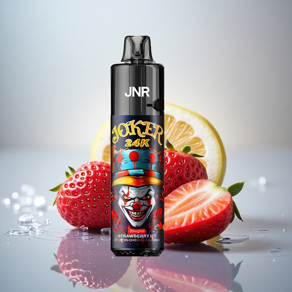 JNR Joker 24K Jagodni Led z 2 % nikotina in 800 mAh baterijo