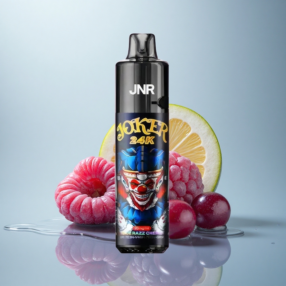 JNR Joker 24K Modra Malča Češnja z 2% nikotina in 800mAh baterijo
