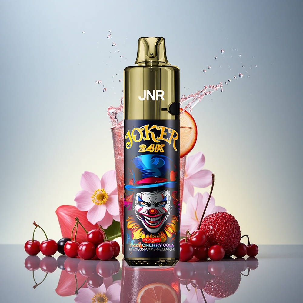 JNR Joker 24K Šampanjsko Češnjevo Kola z 2% nikotina in 800mAh baterijo
