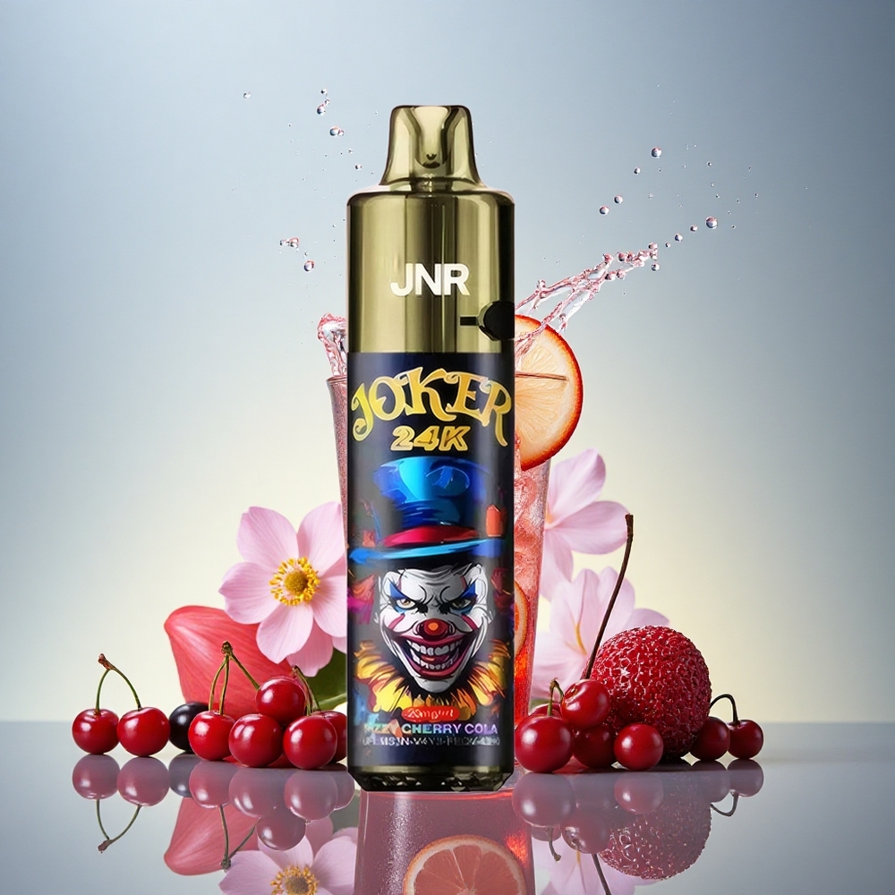 JNR Joker 24K Šampanjsko Češnjevo Kola z 2% nikotina in 800mAh baterijo