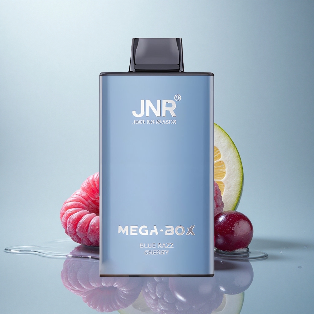 JNR Mega Box 25000 Modra Malča Češnja z 2% Nikotina in 850mAh