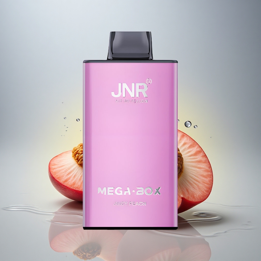 JNR Mega Box 25000 Sočna Breskva 30ml Dual Mesh 850mAh