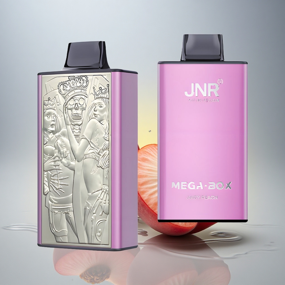 JNR Mega Box 25000 Sočna Breskva 30ml Dual Mesh 850mAh