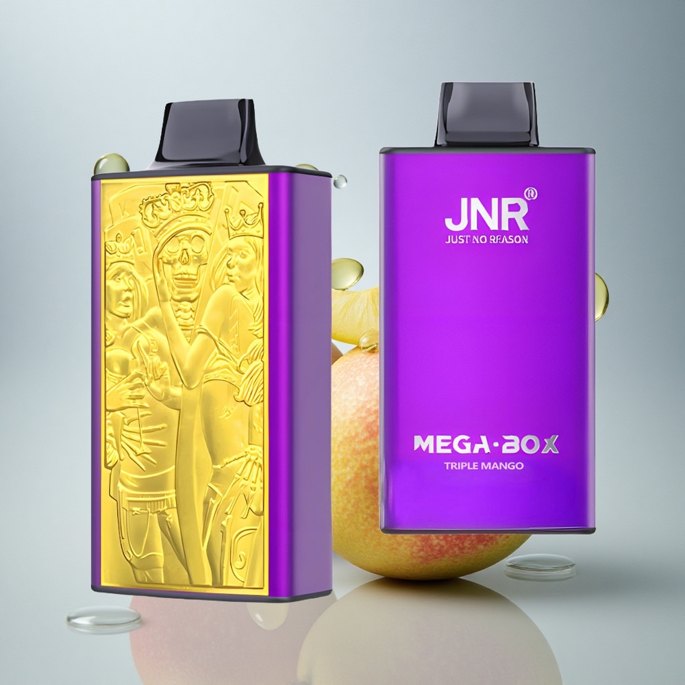 JNR Mega Box 25000 Trojni Mango 30ml 850mAh 2% nikotina