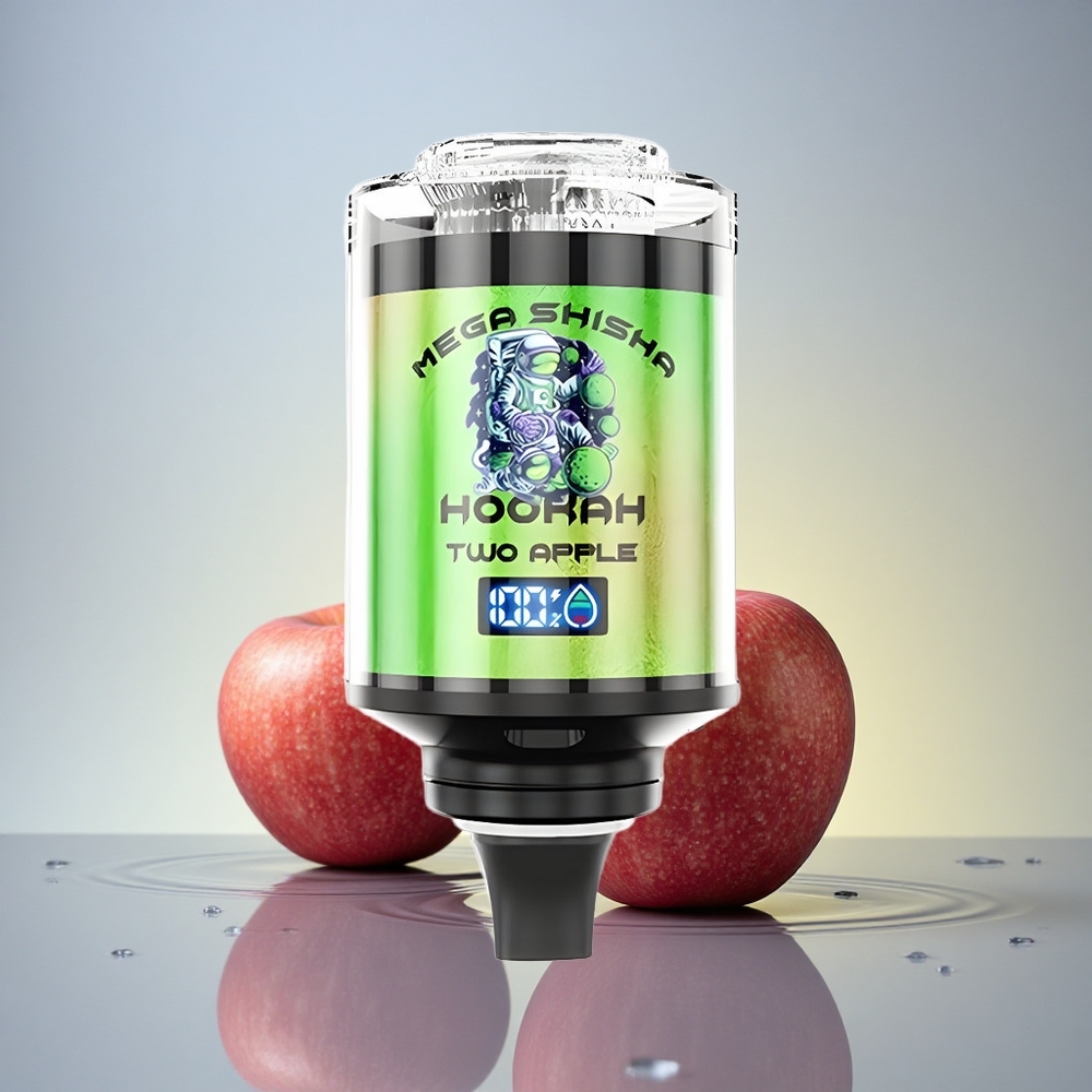 JNR Mega Shisha Hookah 100K Dve Jabolki 2200mAh 60ml Nikotin 2%