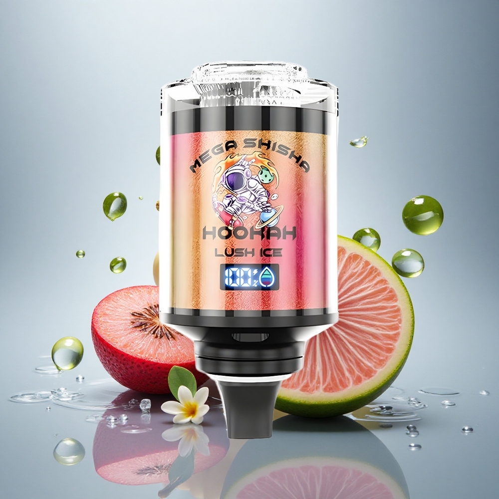 JNR Mega Shisha Hookah 100K Lush Led s 2200mAh in 2% nikotina