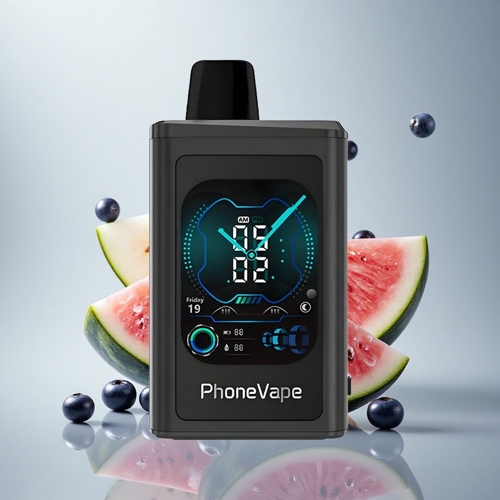 JNR PhoneVape 30000 Borova Lubenica Tip-C 850mAh 5% Nikotin