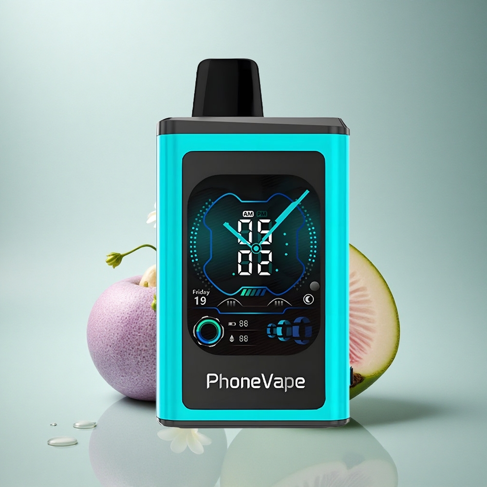 JNR PhoneVape 30000 Ljubljana Mentol 850mAh Nastavljiv Pretok Nikotin 2% 5%