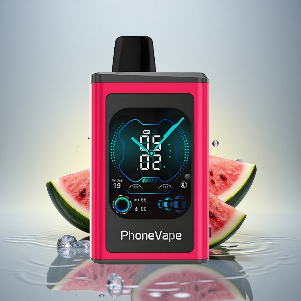 JNR PhoneVape 30000 Lubenica Led s 850mAh in 5% nikotina