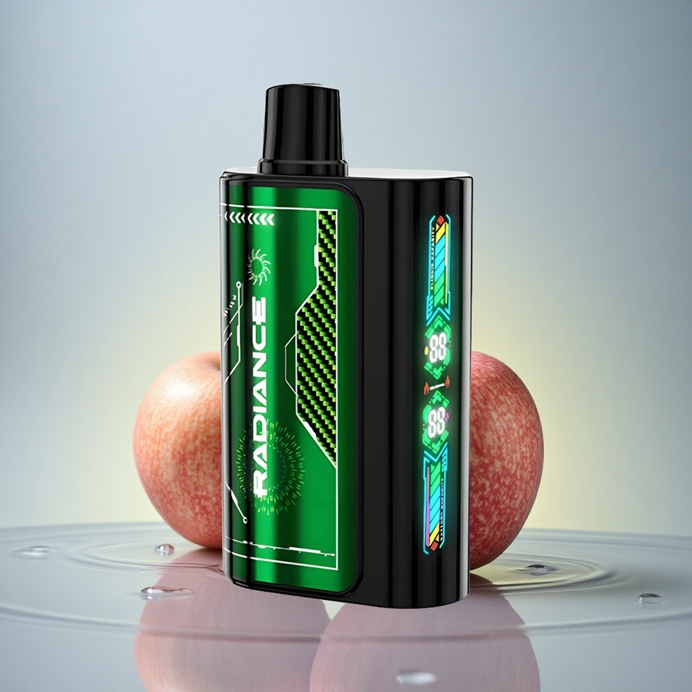 JNR Radiance 31000 Dvojno Jabolko z 2% nikotina in 950 mAh baterijo