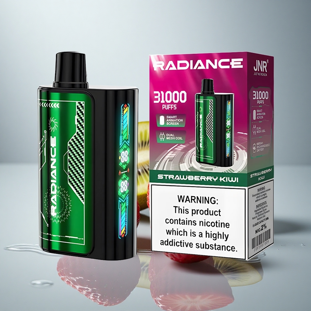 JNR Radiance 31000 Jutranca Jagoda Kivi z 950 mAh baterijo in 2% nikotina