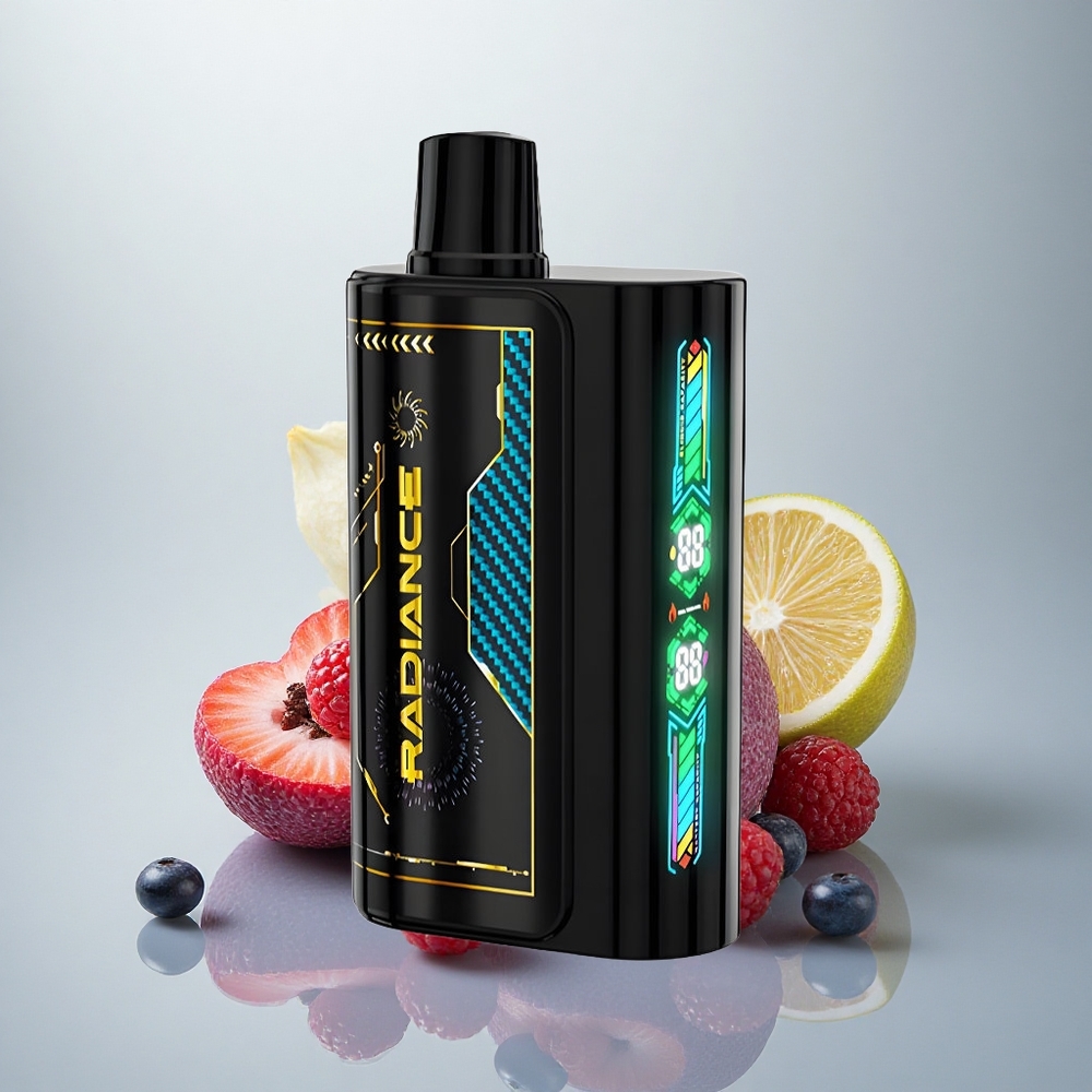 JNR Radiance 31000 Mešane Jagode Dual Mesh Coil 950 mAh 2% Nikotin