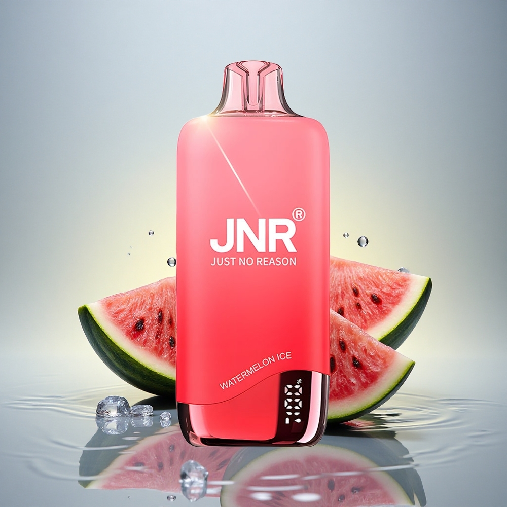 JNR Rainbow 10500 Lubenični Led z 600mAh in 0% nikotina