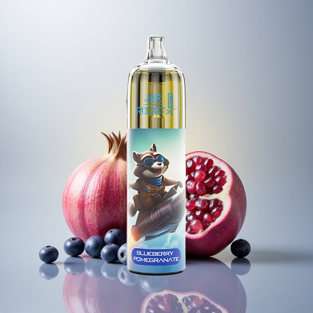 JNR Rocket-X 12400 Borova Jagoda Granatova z Nastavljivim Pretokom Zraka in RGB Osvetlitvijo