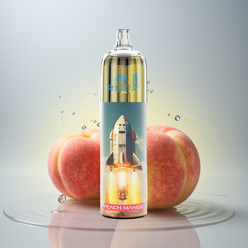 JNR Rocket-X 12400 Breskva Mango Nastavljiv Pretok 850mAh