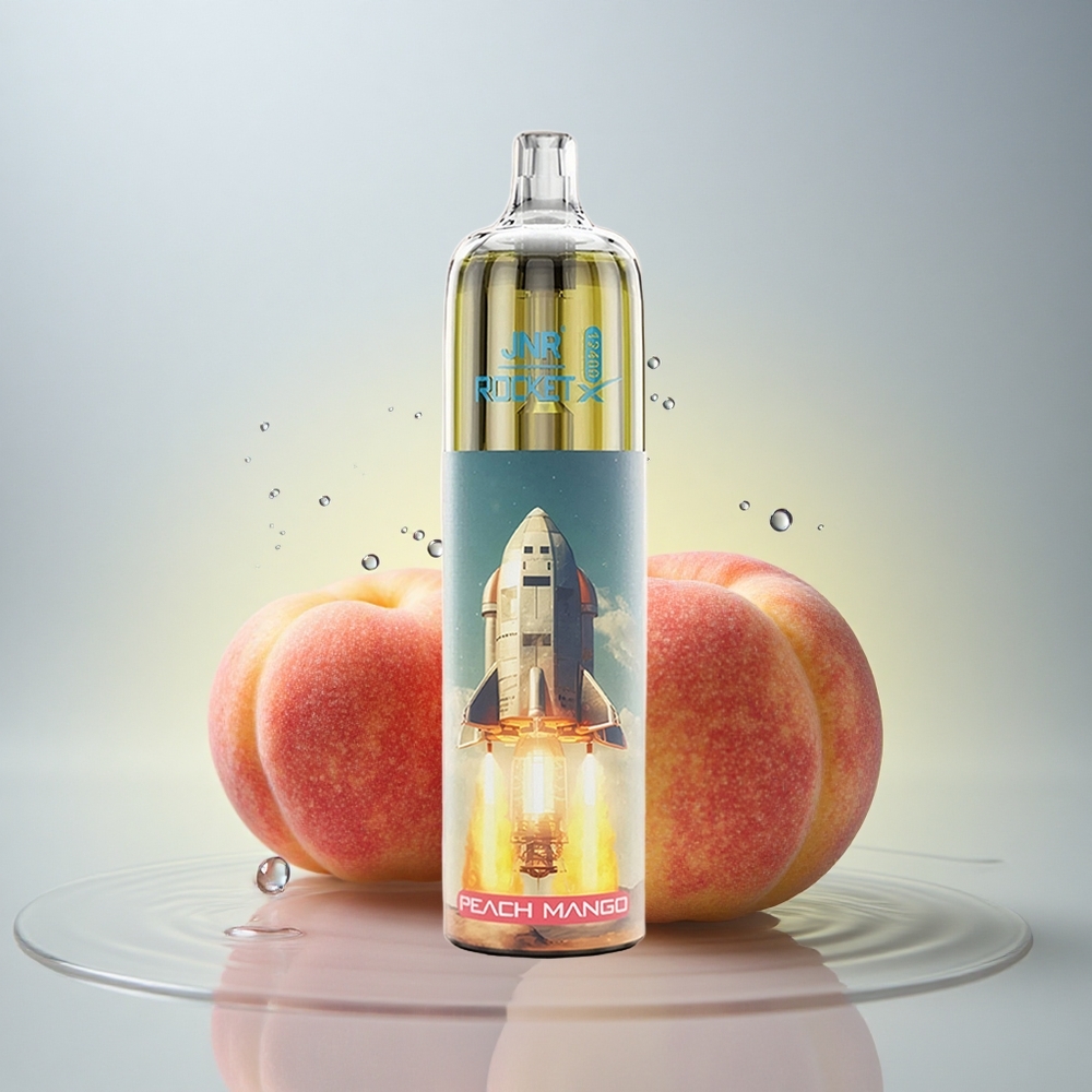 JNR Rocket-X 12400 Breskva Mango Nastavljiv Pretok 850mAh