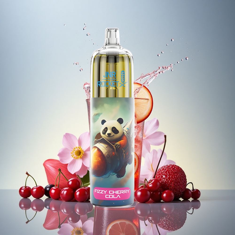 JNR Rocket-X 12400 Gazirana Češnjeva Kola z RGB lučmi in 850mAh