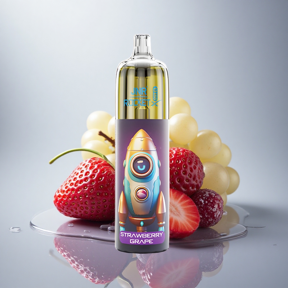 JNR Rocket-X 12400 Jagoda Grozdje z Nastavljivim Pretokom Zraka in 850mAh