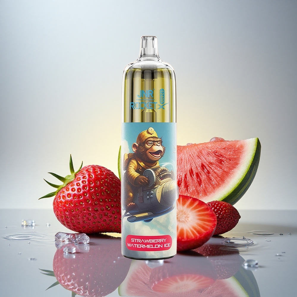 JNR Rocket-X 12400 Jagoda Lubenica Led z Nastavljivim Pretokom Zraka in RGB Osvetlitvijo