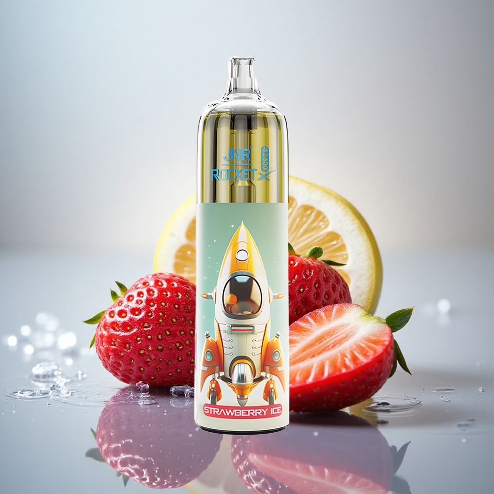 JNR Rocket-X 12400 Jagodni Led z Nastavljivim Pretokom Zraka in 850mAh Baterijo