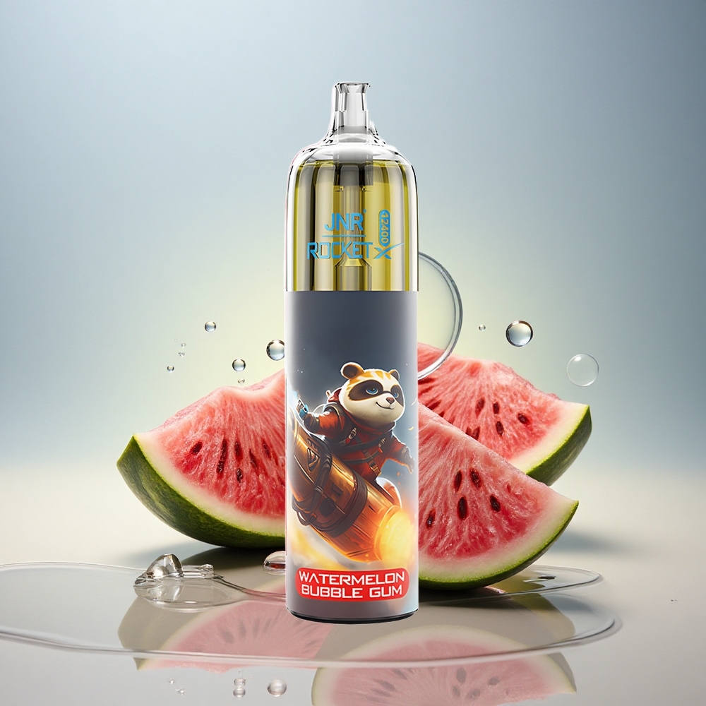 JNR Rocket-X 12400 Lubenikov Bubble Gum z Nastavljivim Zračnim Tokom in RGB Osvetlitvijo