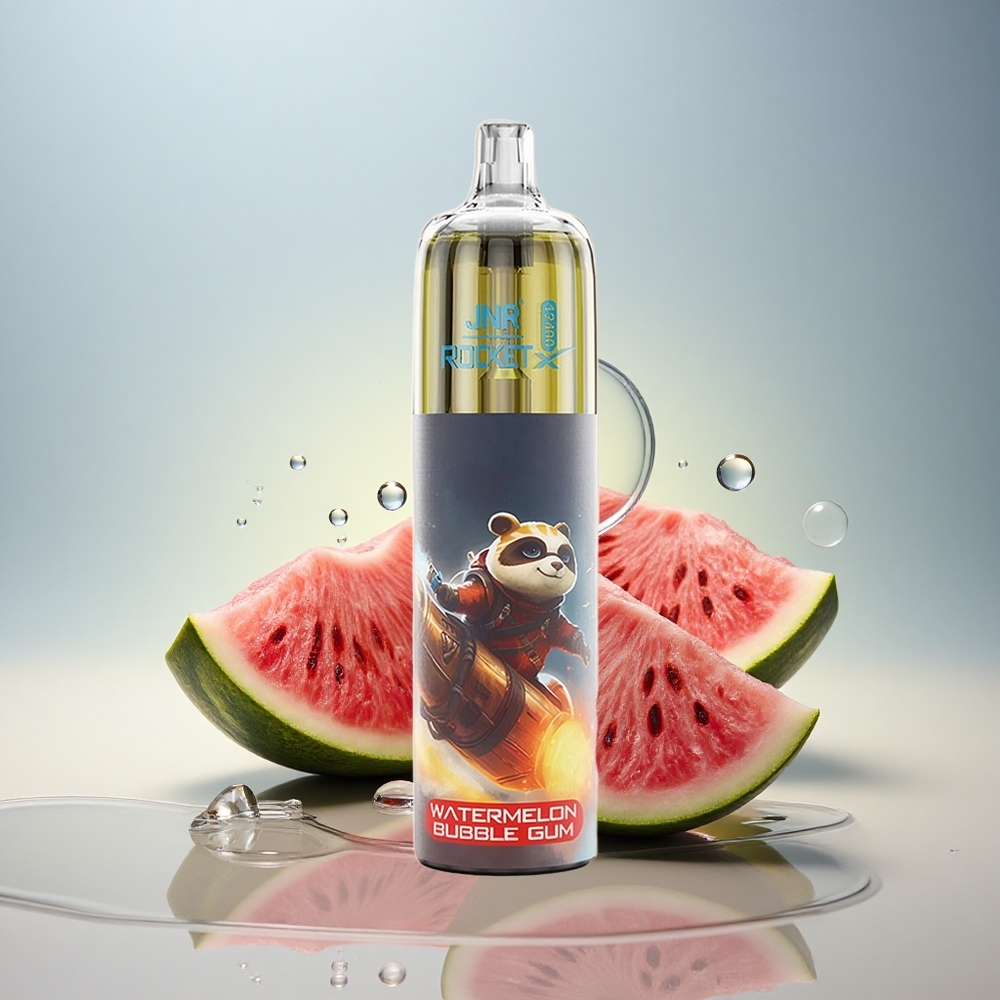 JNR Rocket-X 12400 Lubenikov Bubble Gum z Nastavljivim Zračnim Tokom in RGB Osvetlitvijo