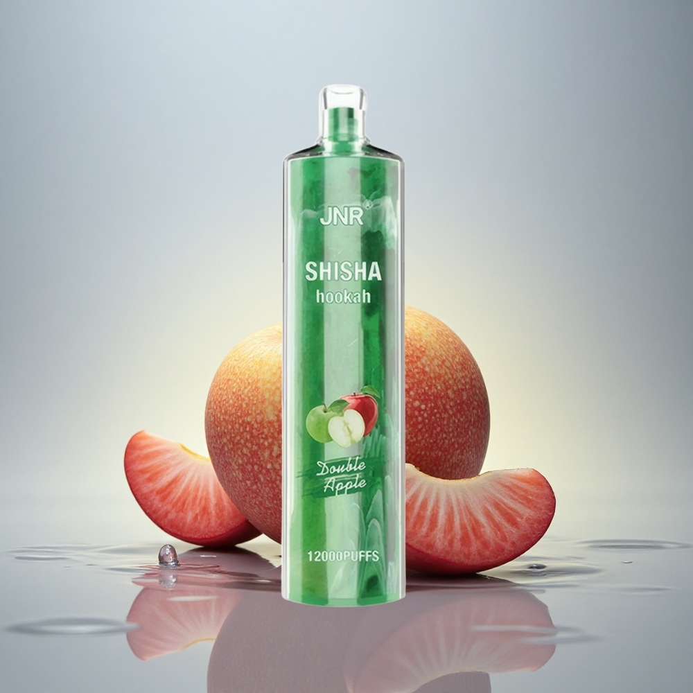JNR Shisha Hookah 12000 Dvojno Jabolko 750mAh 24ml