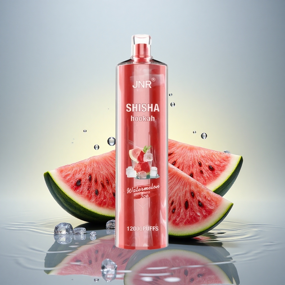 JNR Shisha Hookah 12000 Lubenični Led z 24ml in 750mAh