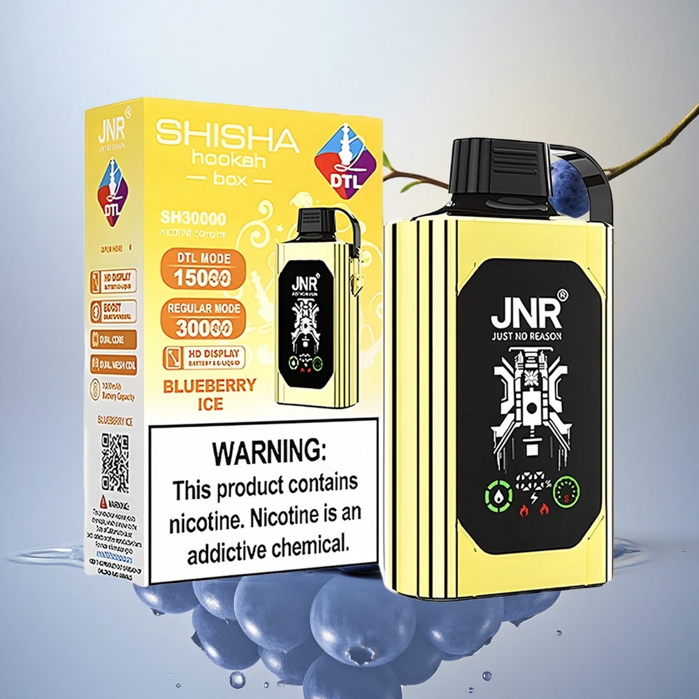 JNR Shisha Hookah Box 20500 Borova Ledena 1000mAh 5% nikotina