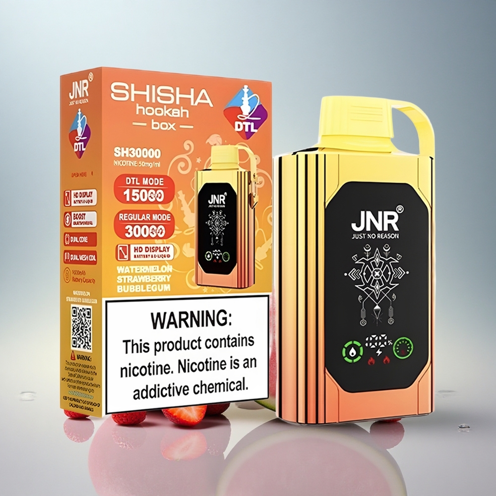 JNR Shisha Hookah Box 20500 Lubenica Jagoda Mehurčki Gumi z 1000mAh in 5% nikotina