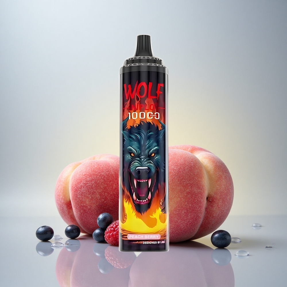 JNR Wolf Niplo 10000 Breskevi Jagoda 20ml 650mAh
