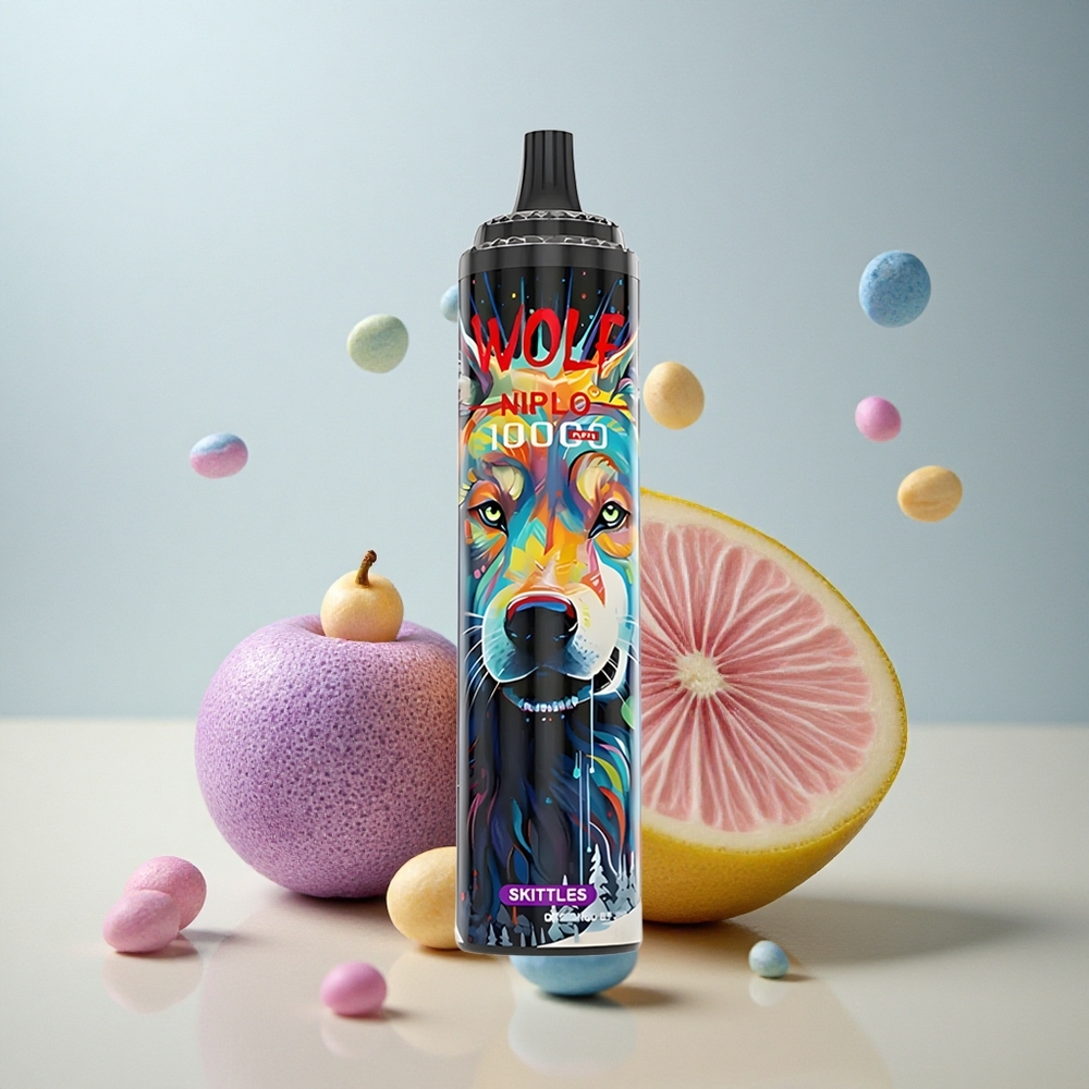JNR Wolf Niplo 10000 Skittles 20ml 650mAh Tip-C