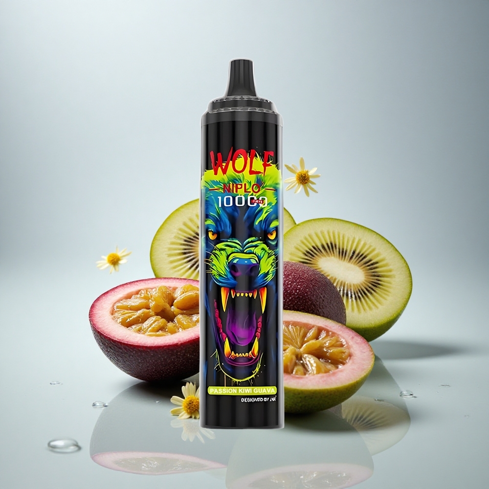 JNR Wolf Niplo 10000 Strastni Kivi Guava 20ml 5% nikotina
