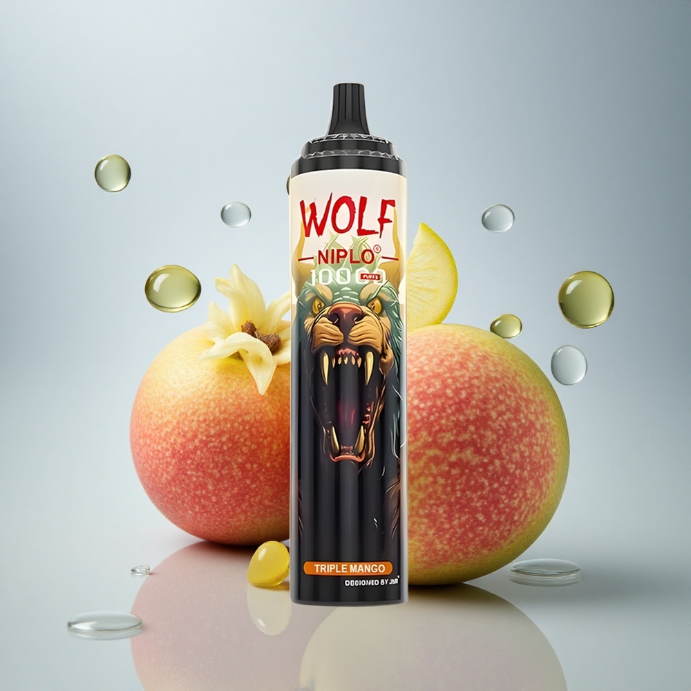 JNR Wolf Niplo 10000 Trojni Mango 20ml 650mAh